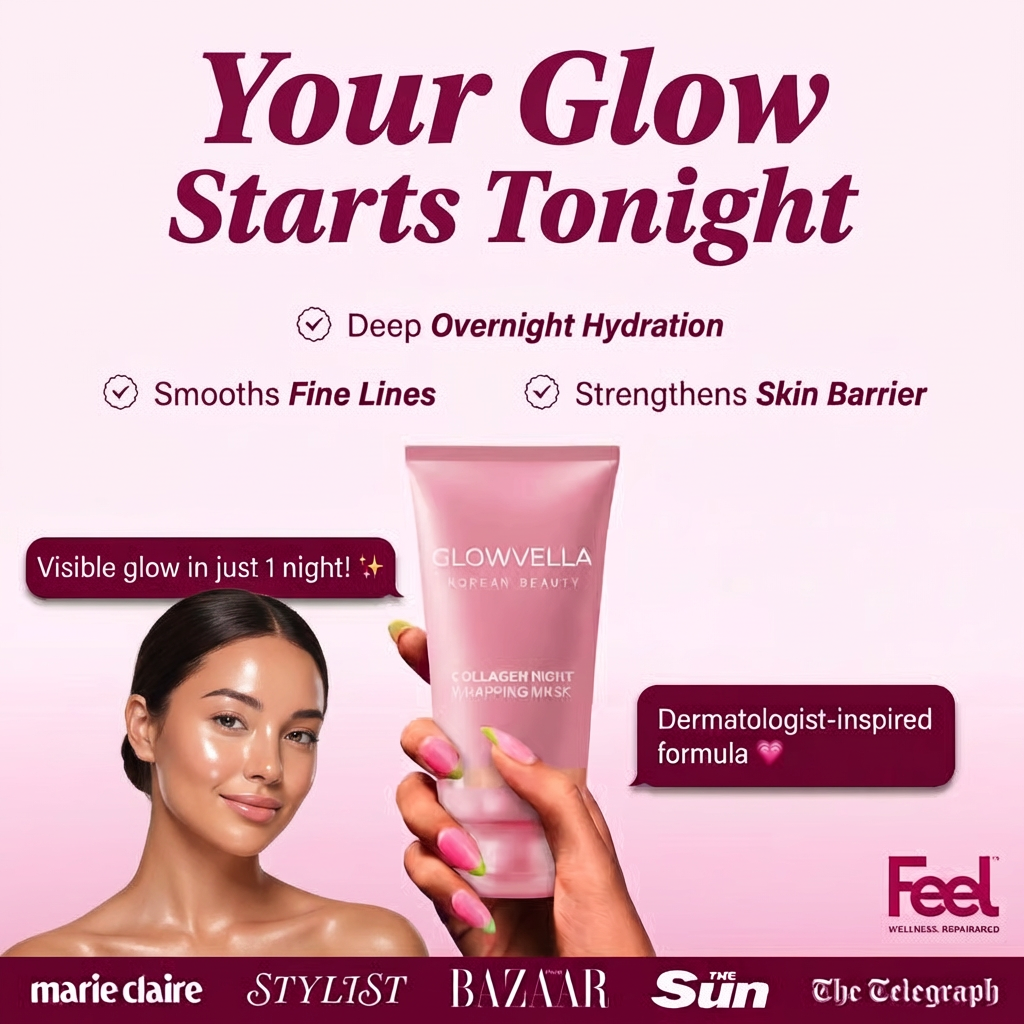 Glowvella Collagen Night Mask
